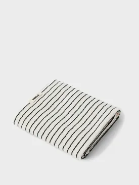 Hand Towel in Racing Green Stripes