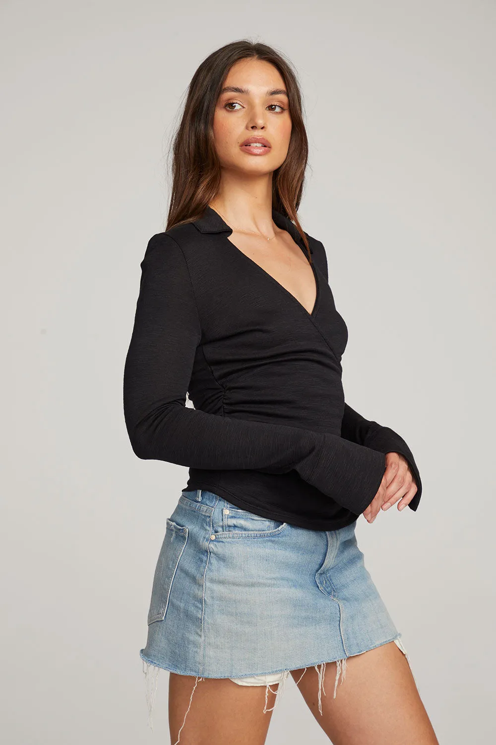 Harper Licorice Long Sleeve