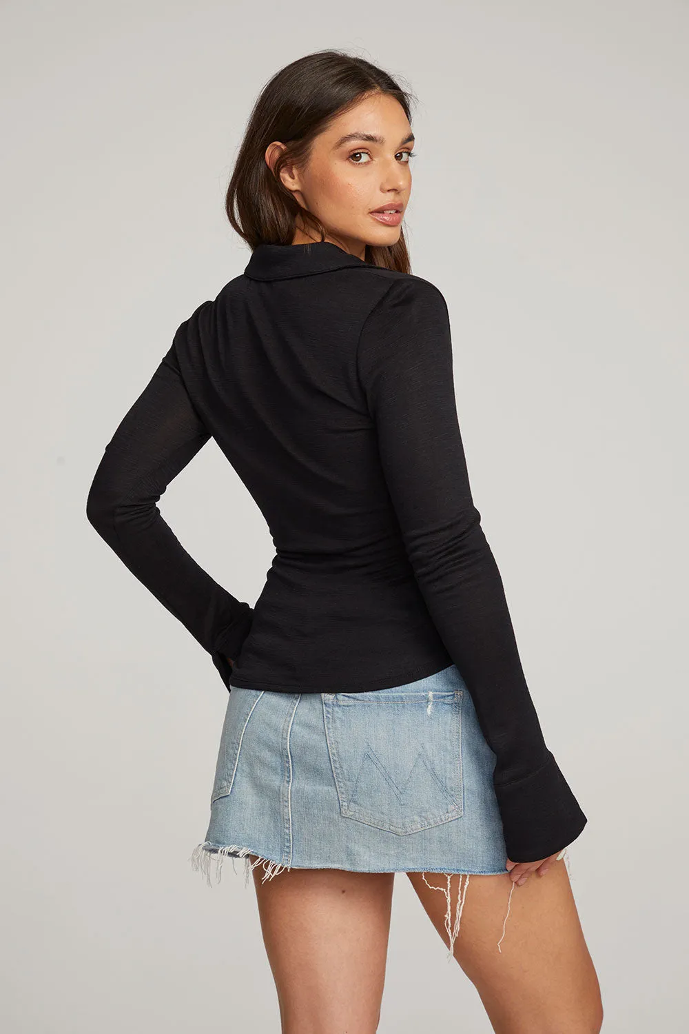 Harper Licorice Long Sleeve