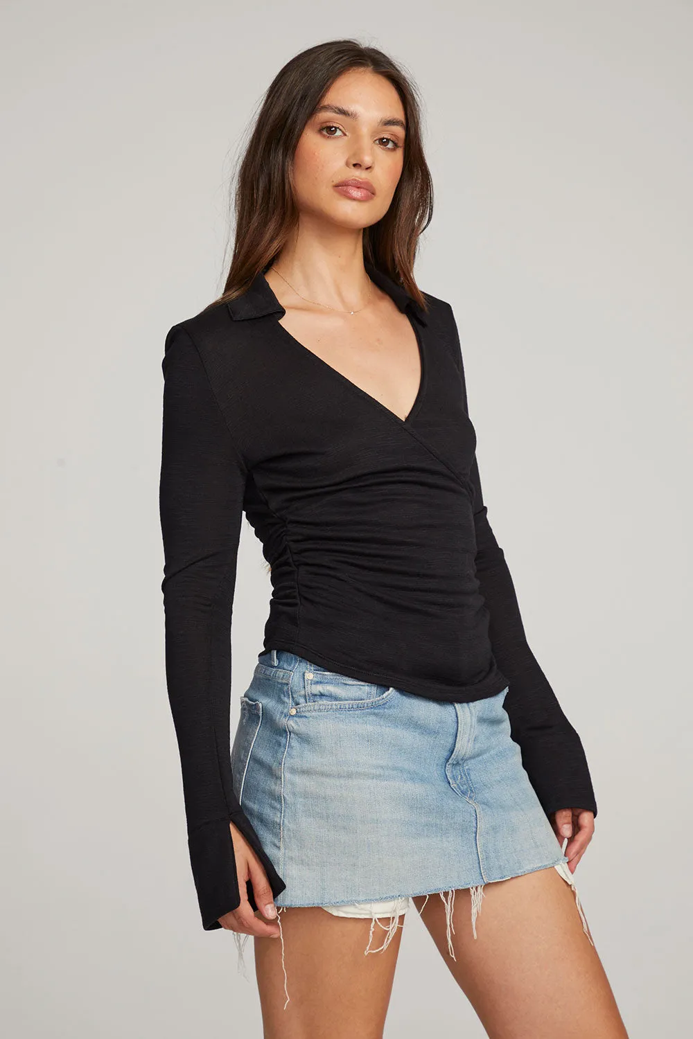 Harper Licorice Long Sleeve