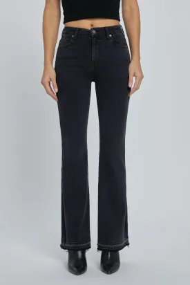 Hidden Let Out Flare Jeans