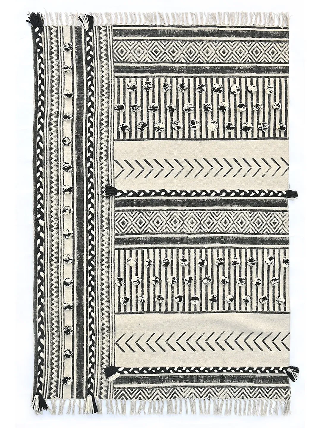 IRIS  - BLOCK PRINTED RUG