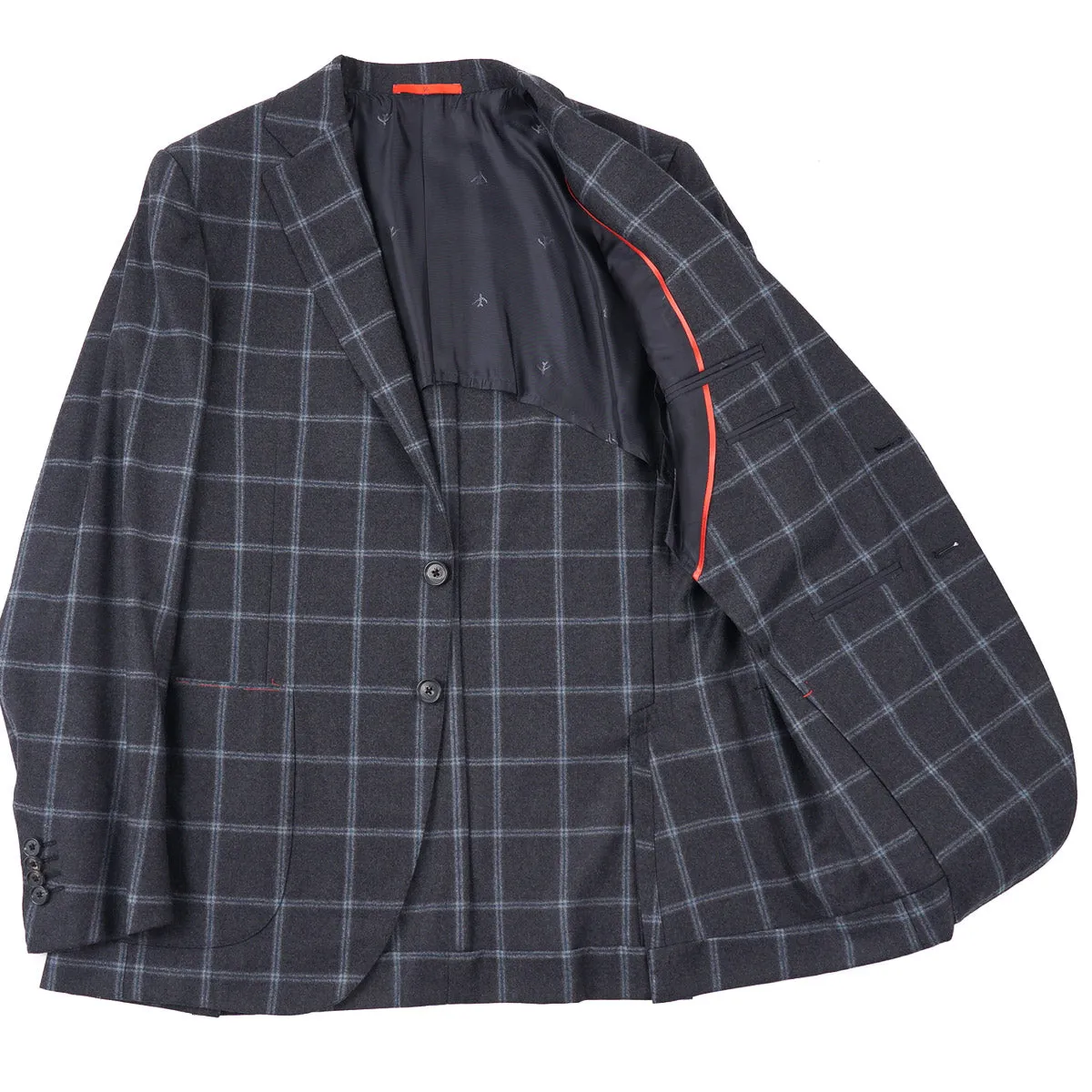 Isaia 'Sanita' Soft 140s Flannel Wool Suit