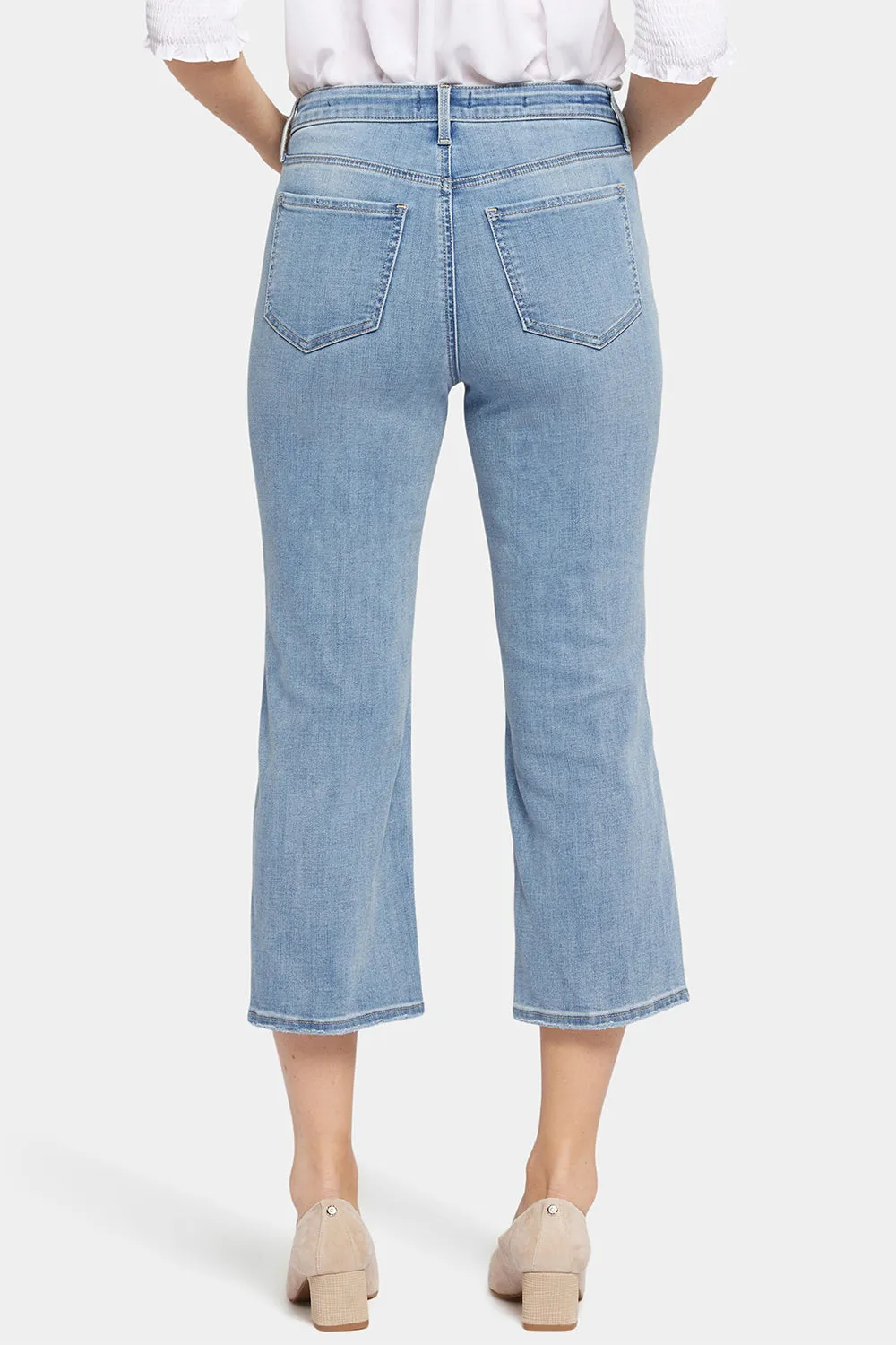 Joni Relaxed Capri Jeans - Lakefront