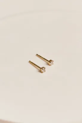 Lena Stud Earrings Gold