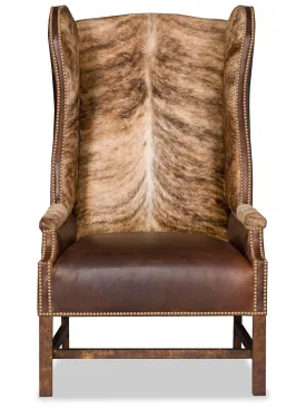 Lexie Cowhide Accent Chair