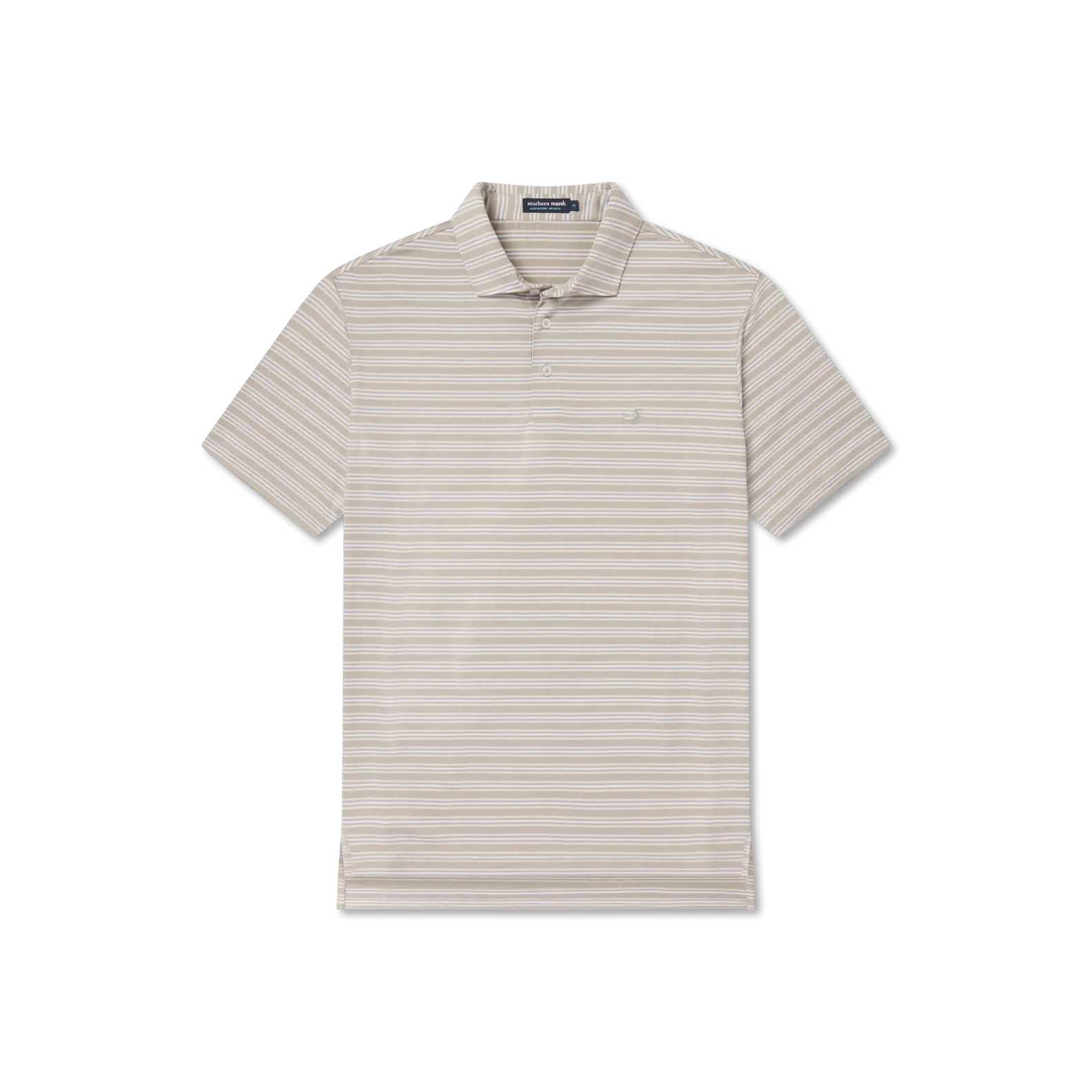 Maybourne Featherlight Stripe Polo