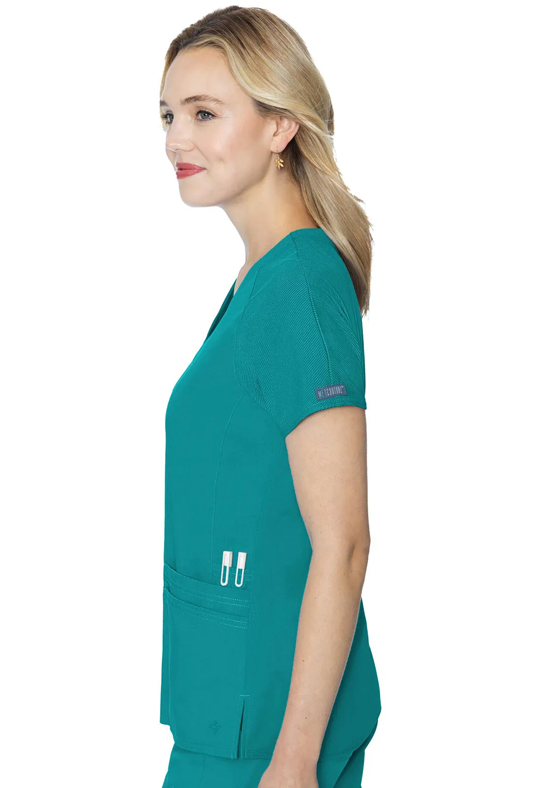 MC TOUCH Women's Raglan Sleeve Scrub Top - MC7425