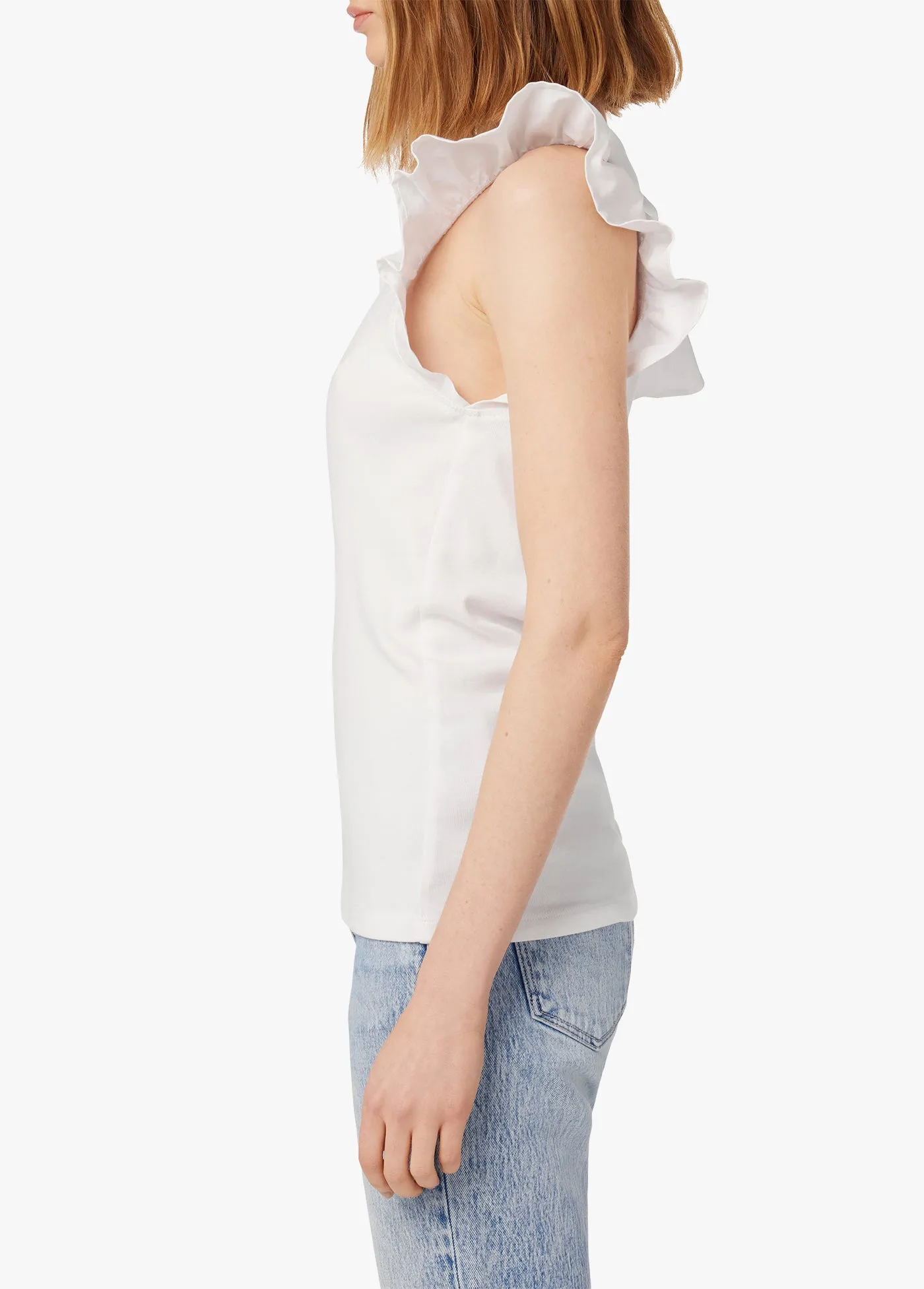 MELINDA FLUTTER SLEEVE TANK