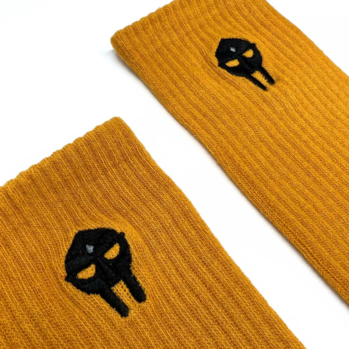 MF DOOM - MASK SOCK (GOLD)