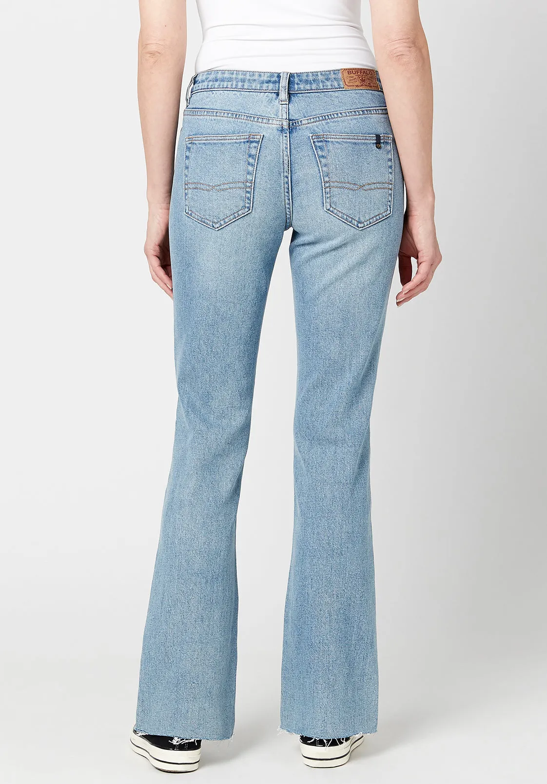 Mid Rise Bootcut Queen Women's Jeans - BL15857