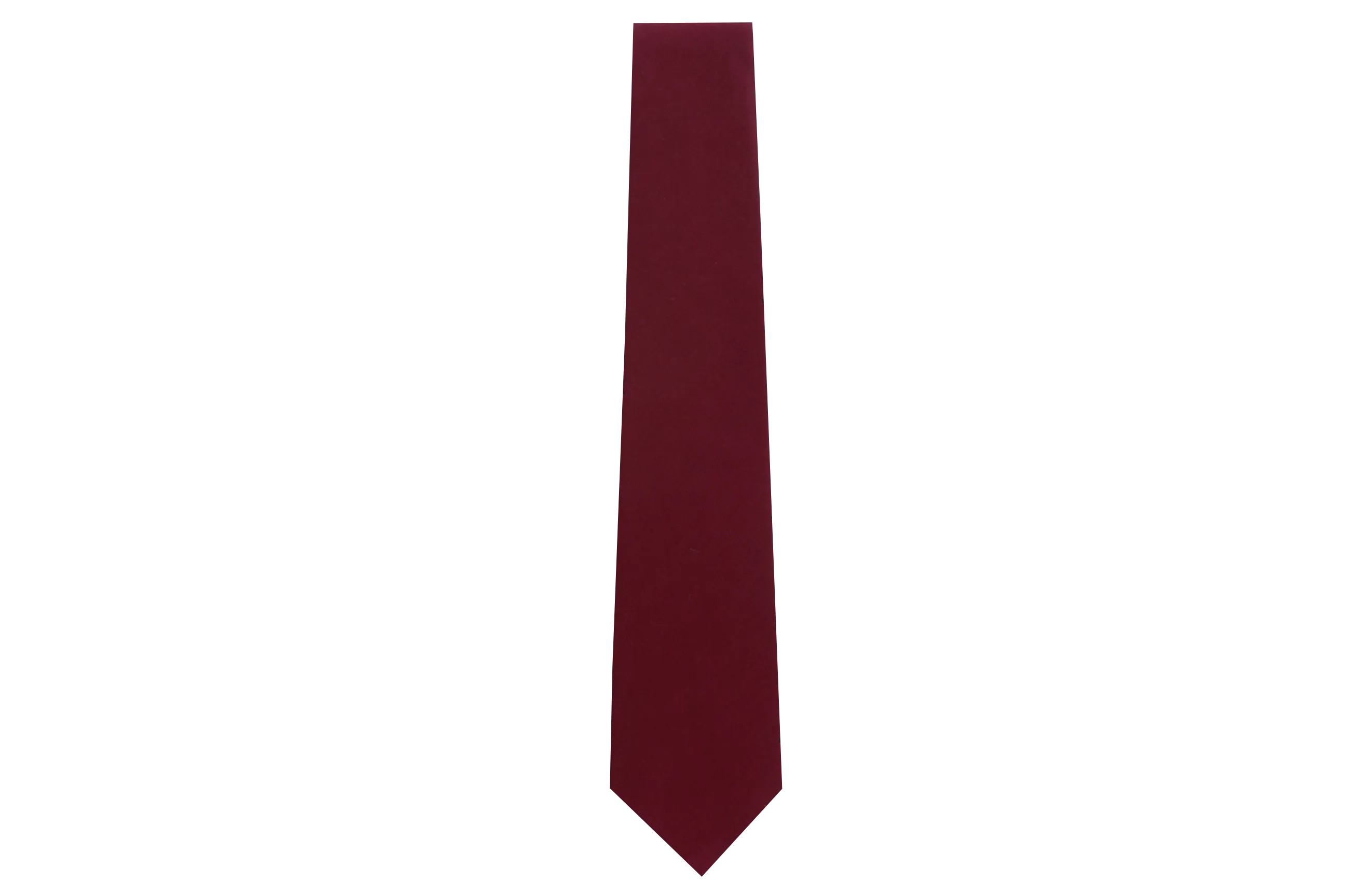 Plain Tie - Maroon