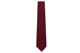 Plain Tie - Maroon