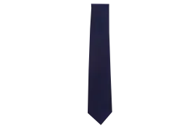 Plain Tie - Navy