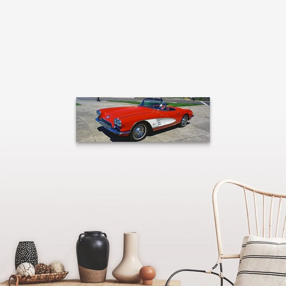 "1959 Corvette" Canvas Wall Art