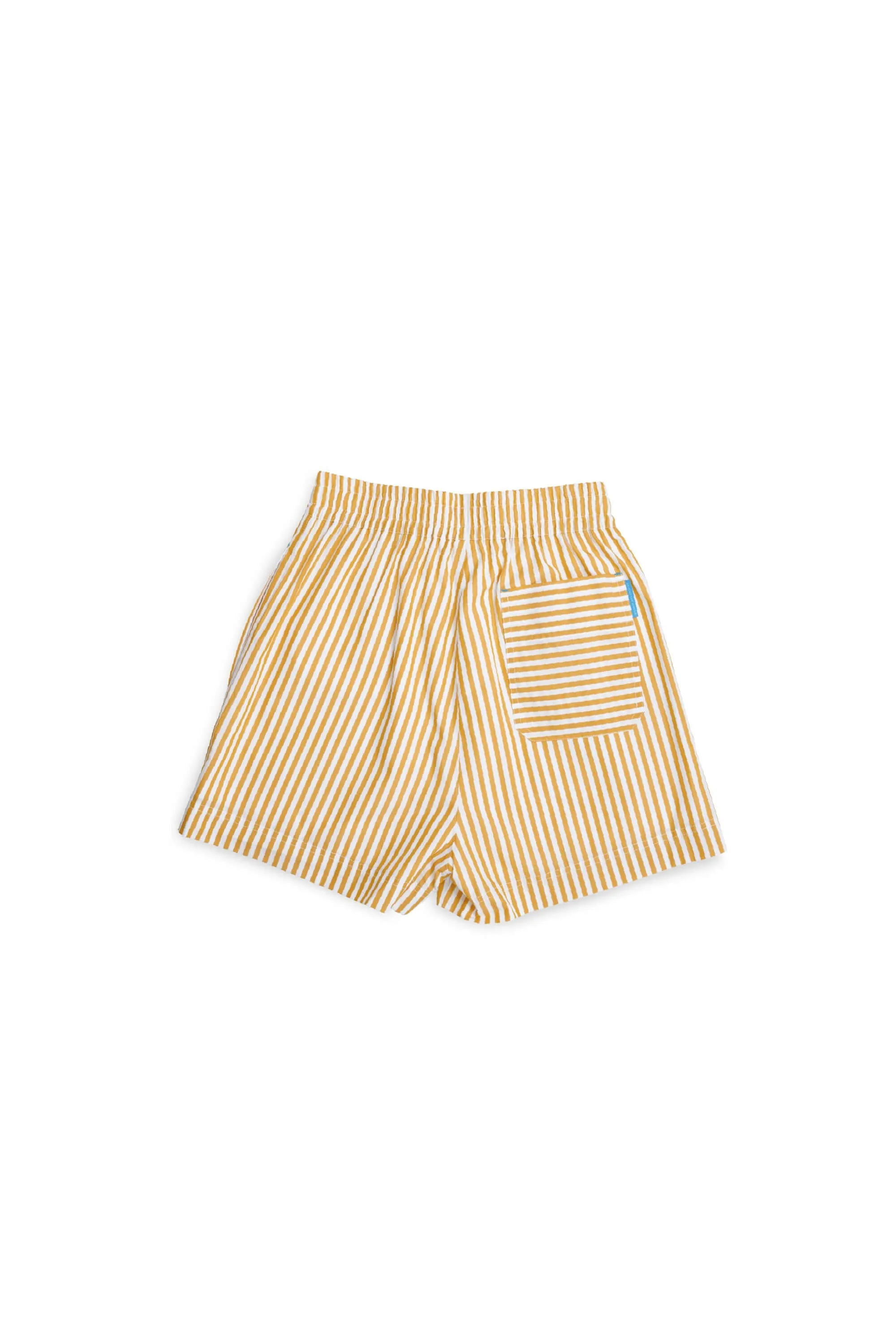 Relaxed Striped Shorts