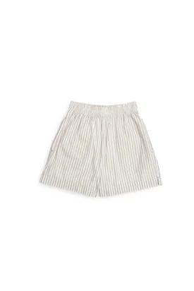 Relaxed Striped Shorts