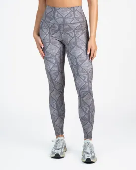 Shakti Leggings (27 in. inseam) - Grey Peacock