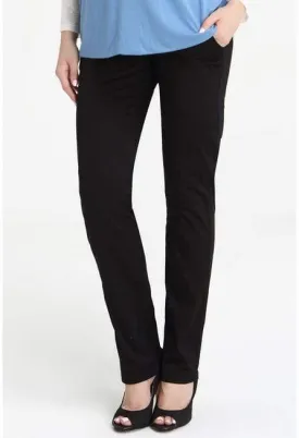 Sherry Reg Boot Fine Twill Pants Black