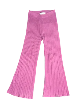 Size S/M - Blanca Purple Rib Knit Pants