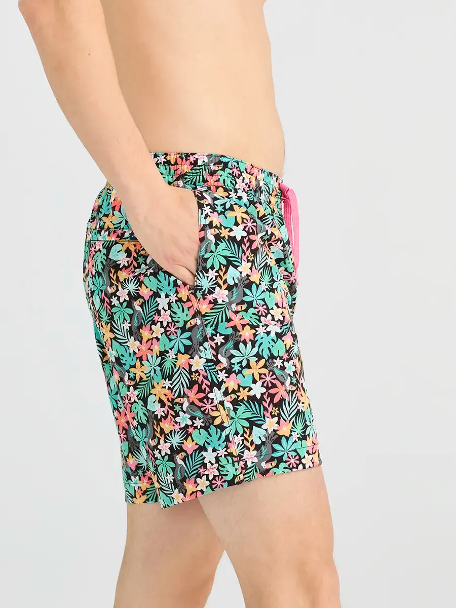 The Bloomerangs 7" (Lined Classic Swim Trunk)