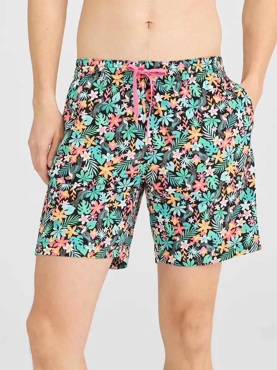 The Bloomerangs 7" (Lined Classic Swim Trunk)