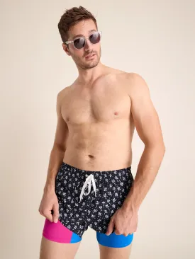 The Daisy Dives 5.5" (Classic Lined Swim Trunk)