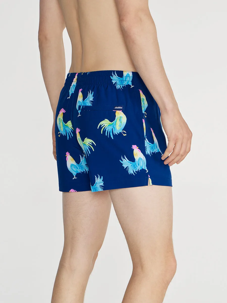 The Fowl Plays 4"  (Classic Swim Trunk)